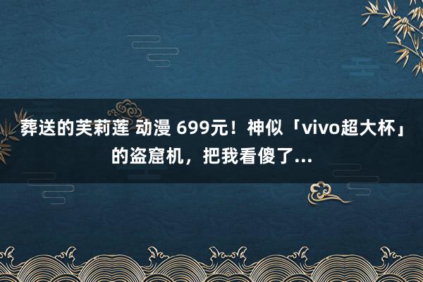 葬送的芙莉莲 动漫 699元！神似「vivo超大杯」的盗窟机，把我看傻了...